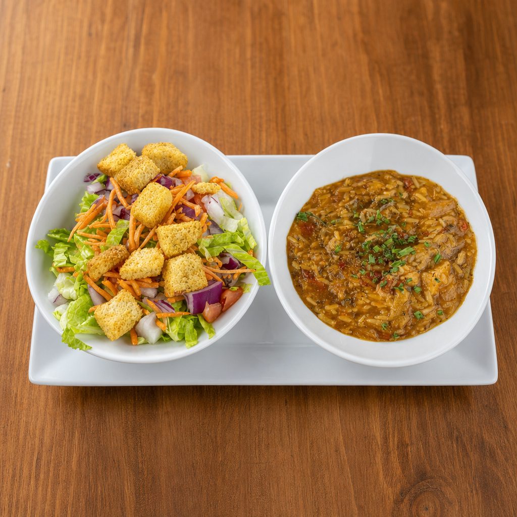 Soup and Salad Combo.