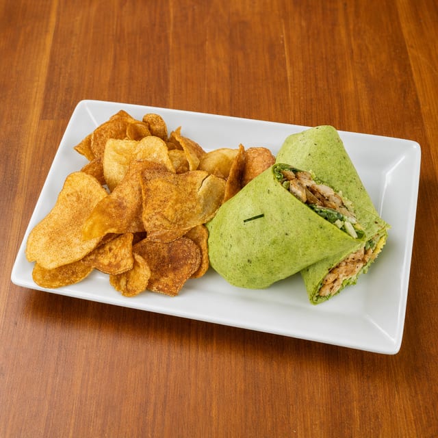 Chicken Caesar Wrap.